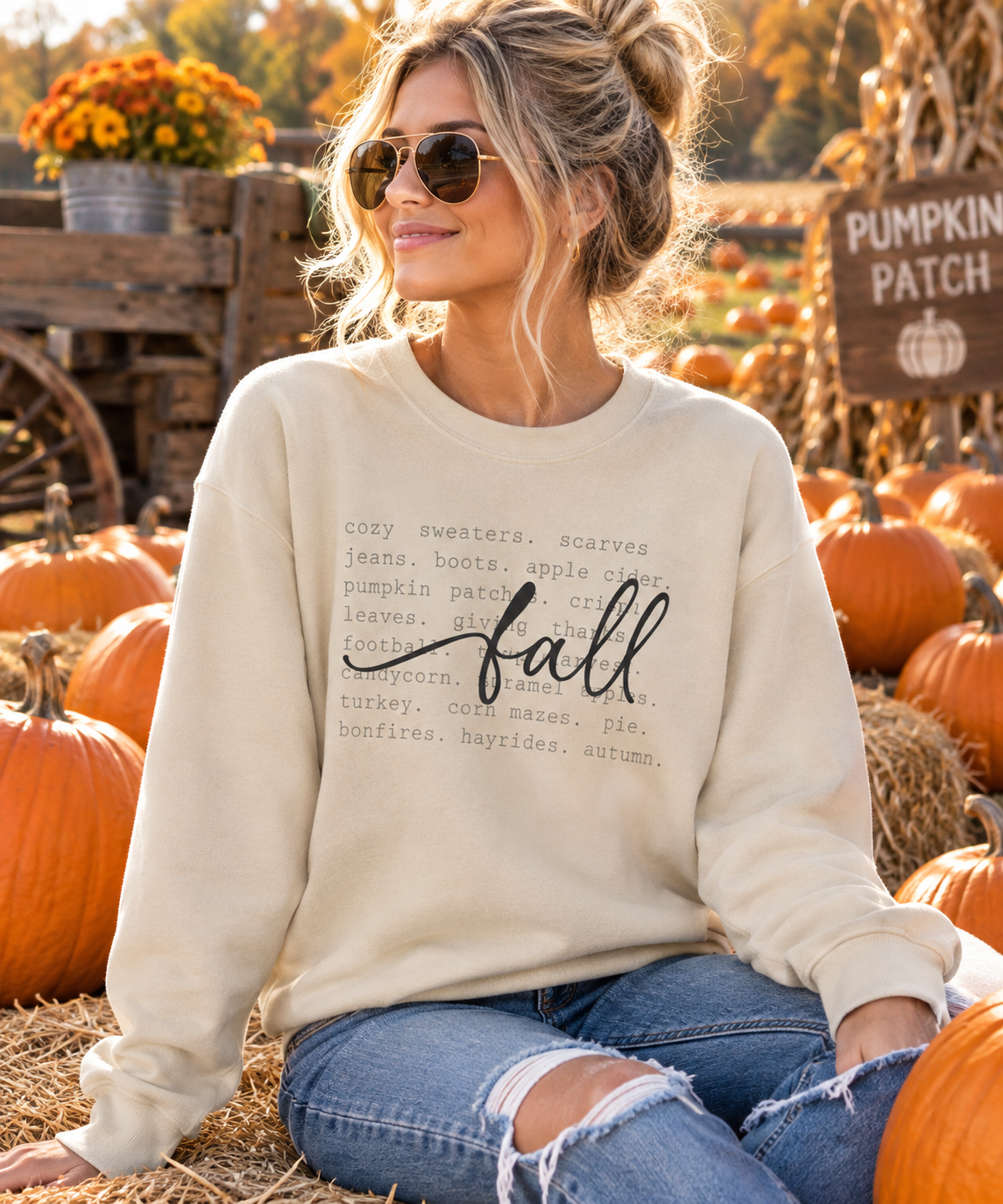 Fall Crewneck Sweatshirt