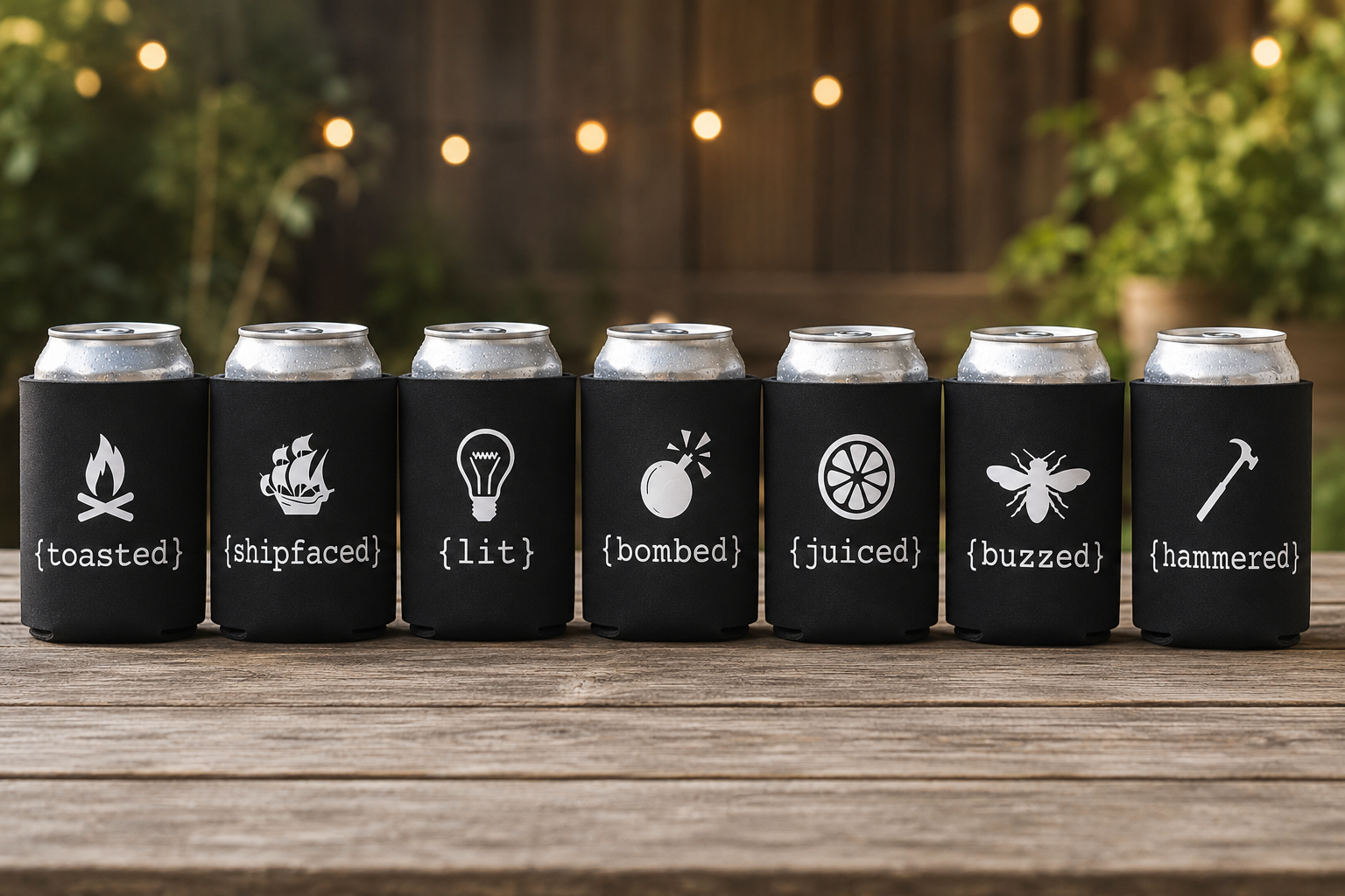 Drink Koozie Set (7-Pack)