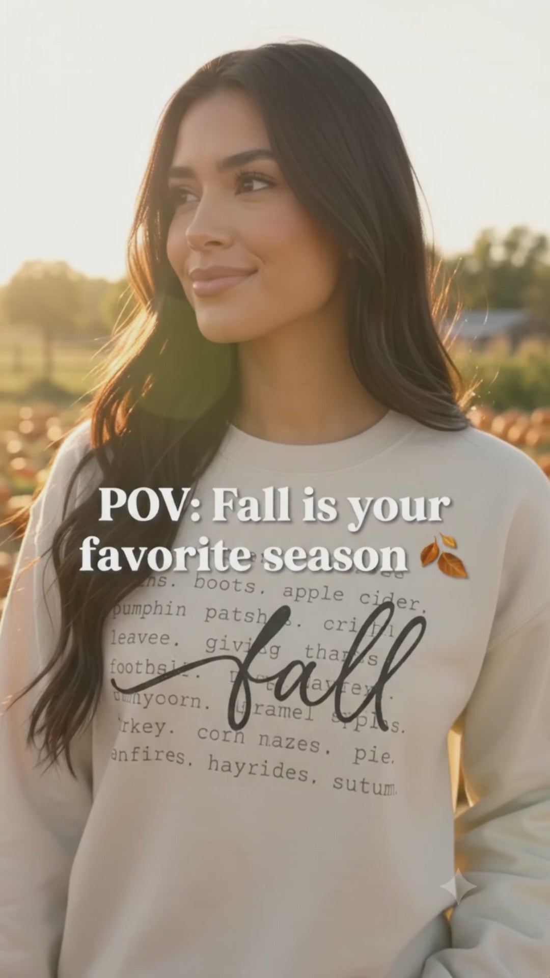 Fall Crewneck Sweatshirt